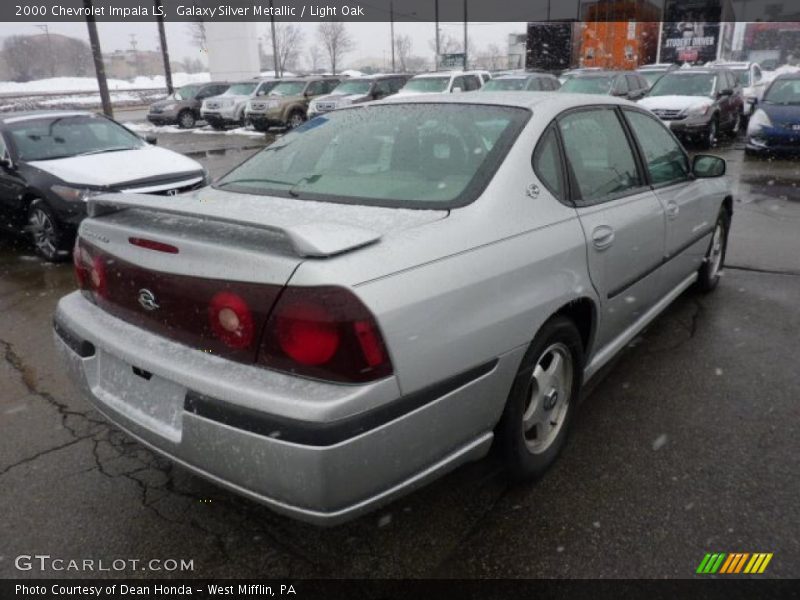 Galaxy Silver Metallic / Light Oak 2000 Chevrolet Impala LS