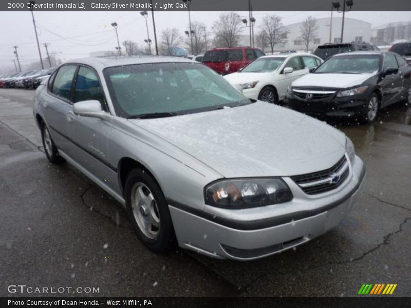 Galaxy Silver Metallic / Light Oak 2000 Chevrolet Impala LS