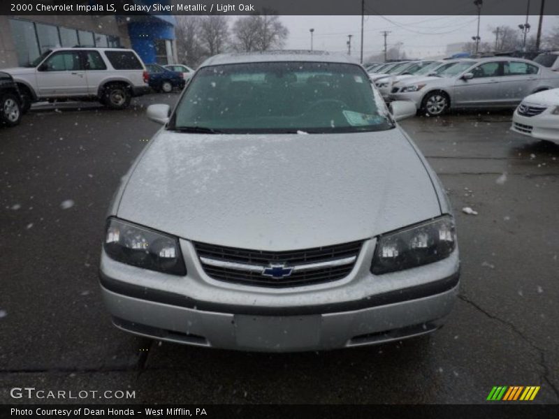 Galaxy Silver Metallic / Light Oak 2000 Chevrolet Impala LS