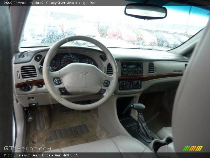 Galaxy Silver Metallic / Light Oak 2000 Chevrolet Impala LS