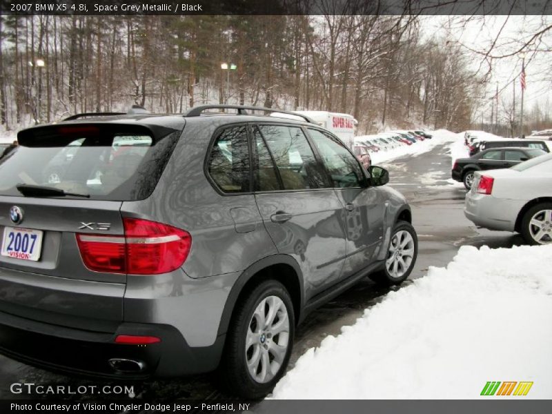 Space Grey Metallic / Black 2007 BMW X5 4.8i