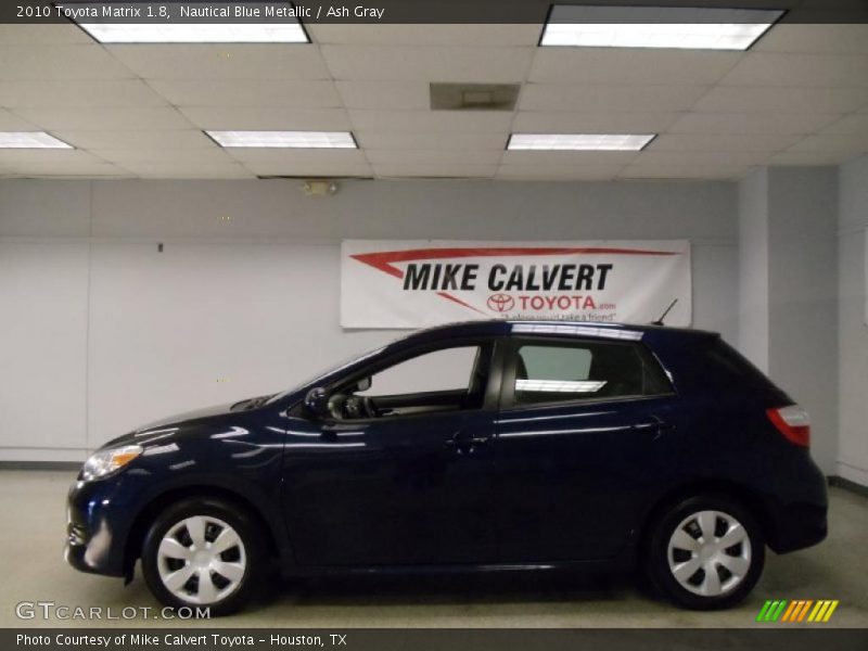 Nautical Blue Metallic / Ash Gray 2010 Toyota Matrix 1.8