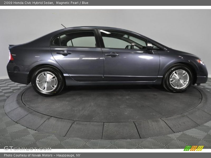 Magnetic Pearl / Blue 2009 Honda Civic Hybrid Sedan