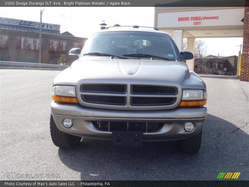 Bright Platinum Metallic / Agate Black 2000 Dodge Durango SLT 4x4