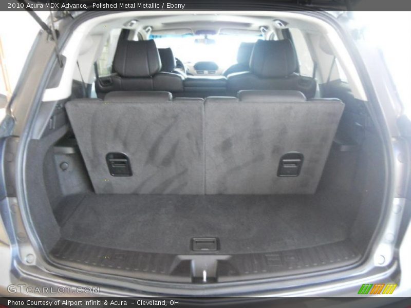 Polished Metal Metallic / Ebony 2010 Acura MDX Advance