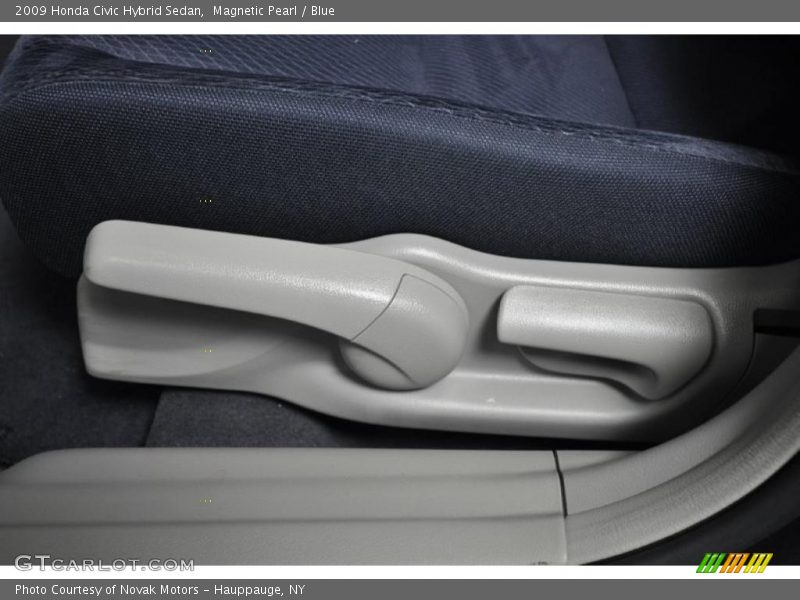 Magnetic Pearl / Blue 2009 Honda Civic Hybrid Sedan
