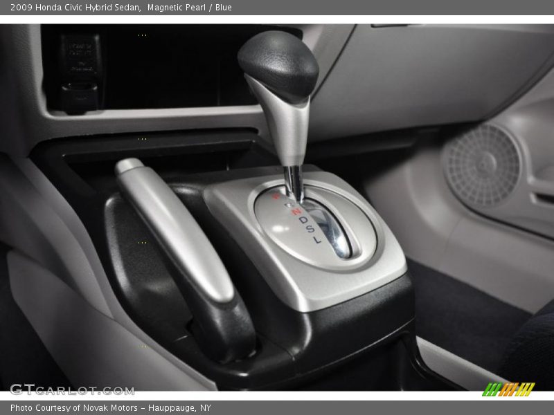 Magnetic Pearl / Blue 2009 Honda Civic Hybrid Sedan