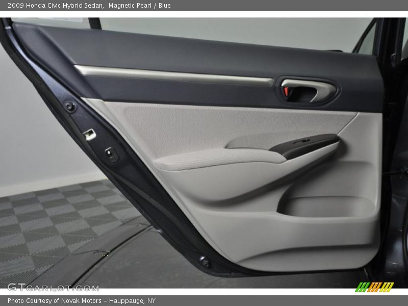 Magnetic Pearl / Blue 2009 Honda Civic Hybrid Sedan
