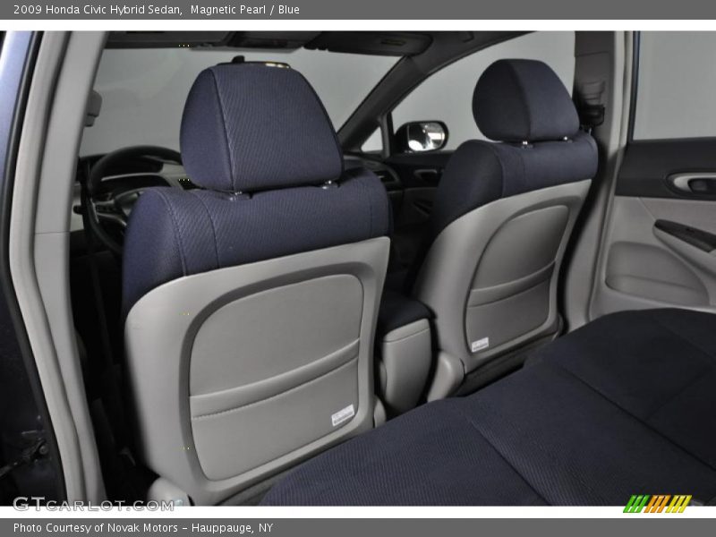 Magnetic Pearl / Blue 2009 Honda Civic Hybrid Sedan