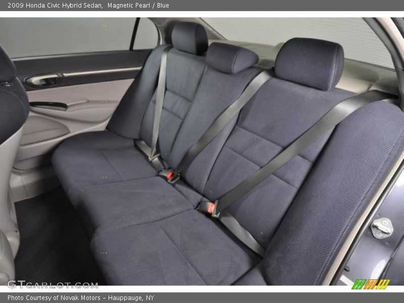 Magnetic Pearl / Blue 2009 Honda Civic Hybrid Sedan