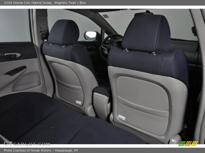Magnetic Pearl / Blue 2009 Honda Civic Hybrid Sedan