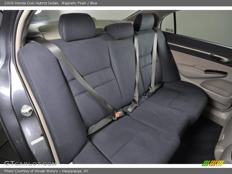 Magnetic Pearl / Blue 2009 Honda Civic Hybrid Sedan