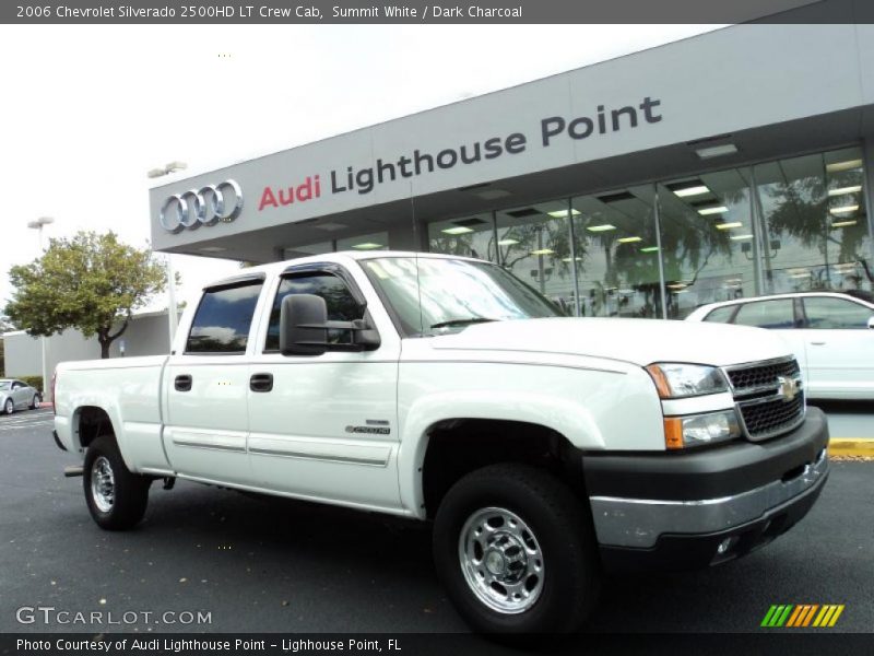 Summit White / Dark Charcoal 2006 Chevrolet Silverado 2500HD LT Crew Cab