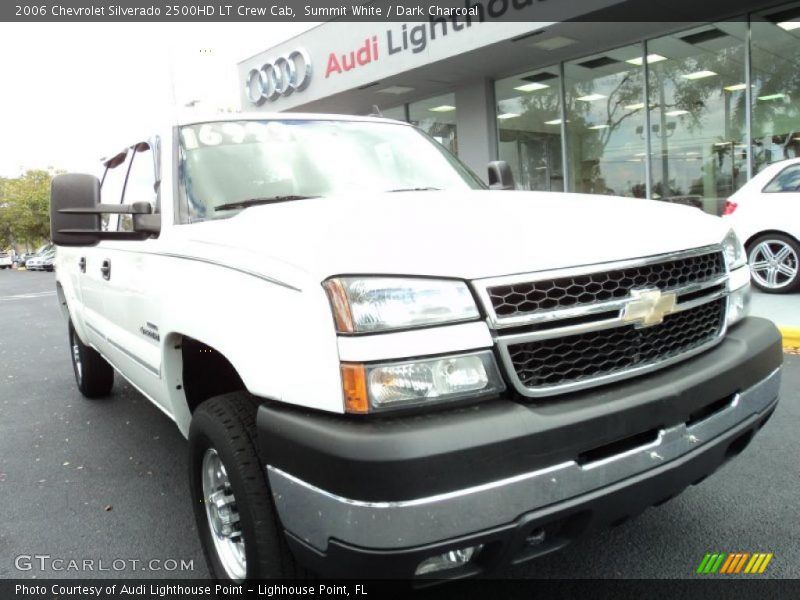 Summit White / Dark Charcoal 2006 Chevrolet Silverado 2500HD LT Crew Cab