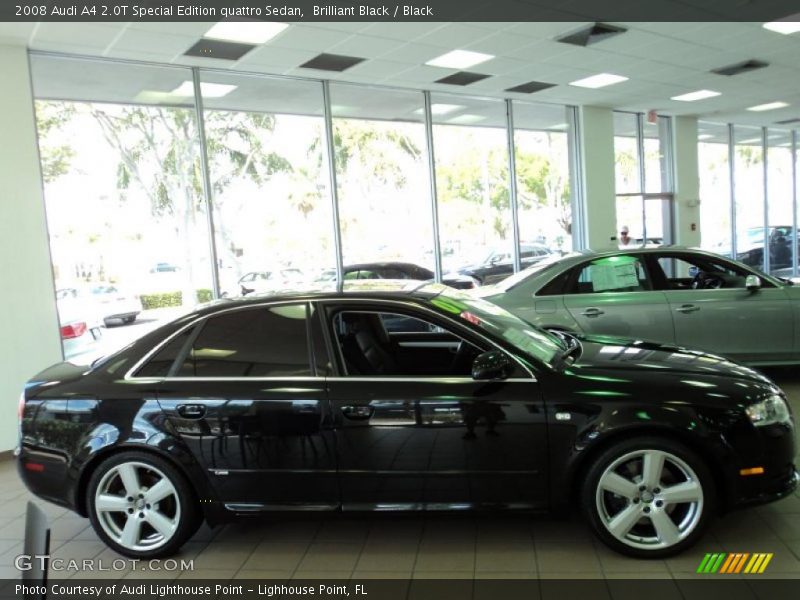 Brilliant Black / Black 2008 Audi A4 2.0T Special Edition quattro Sedan