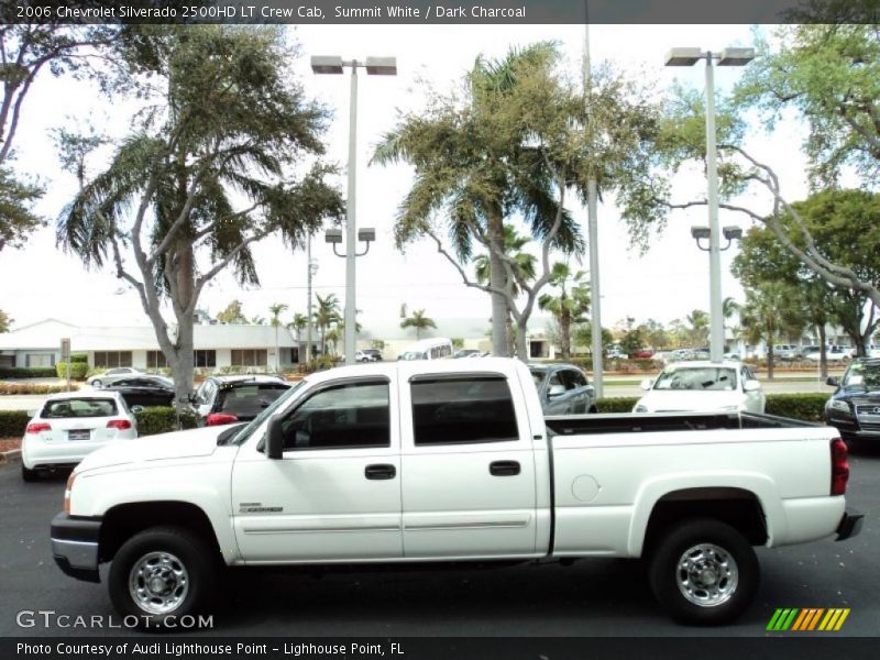Summit White / Dark Charcoal 2006 Chevrolet Silverado 2500HD LT Crew Cab