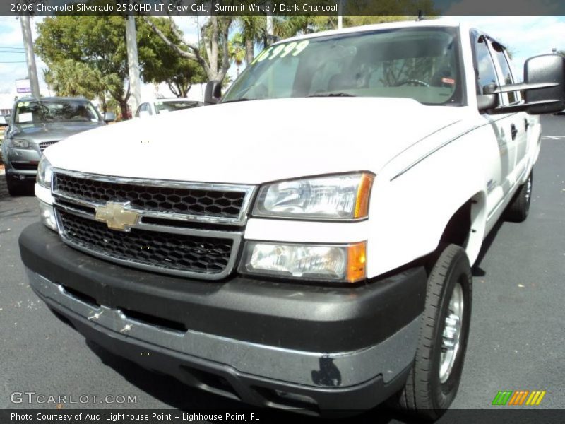 Summit White / Dark Charcoal 2006 Chevrolet Silverado 2500HD LT Crew Cab
