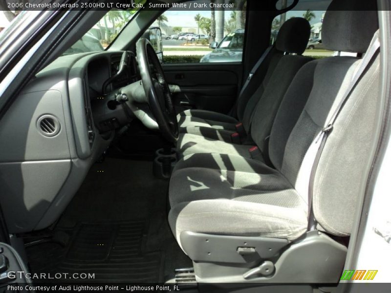 Summit White / Dark Charcoal 2006 Chevrolet Silverado 2500HD LT Crew Cab