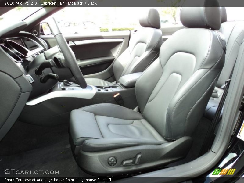  2010 A5 2.0T Cabriolet Black Interior