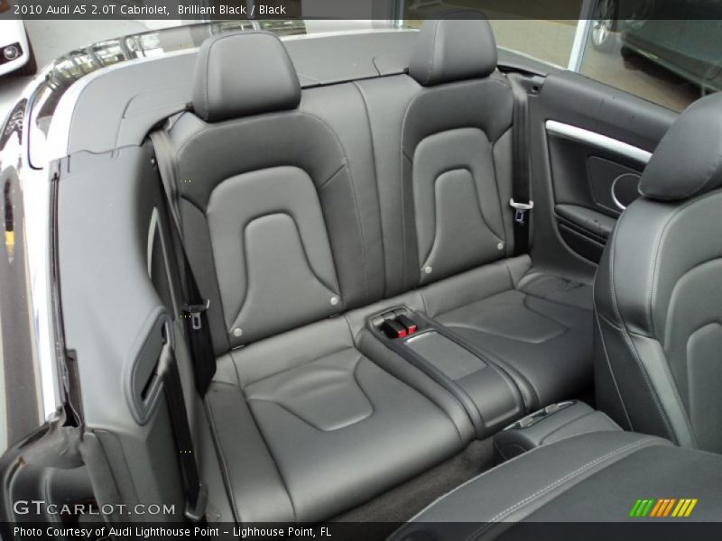 Brilliant Black / Black 2010 Audi A5 2.0T Cabriolet