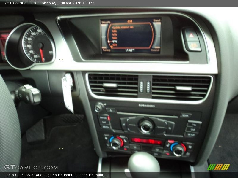 Brilliant Black / Black 2010 Audi A5 2.0T Cabriolet