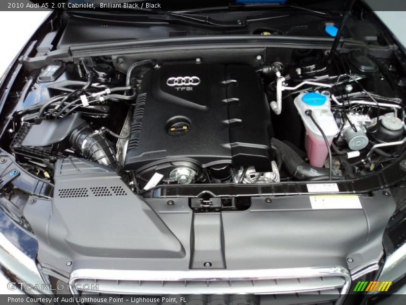  2010 A5 2.0T Cabriolet Engine - 2.0 Liter FSI Turbocharged DOHC 16-Valve VVT 4 Cylinder