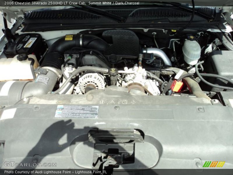 Summit White / Dark Charcoal 2006 Chevrolet Silverado 2500HD LT Crew Cab