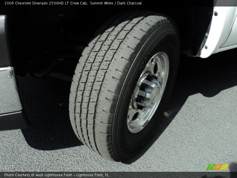 Summit White / Dark Charcoal 2006 Chevrolet Silverado 2500HD LT Crew Cab