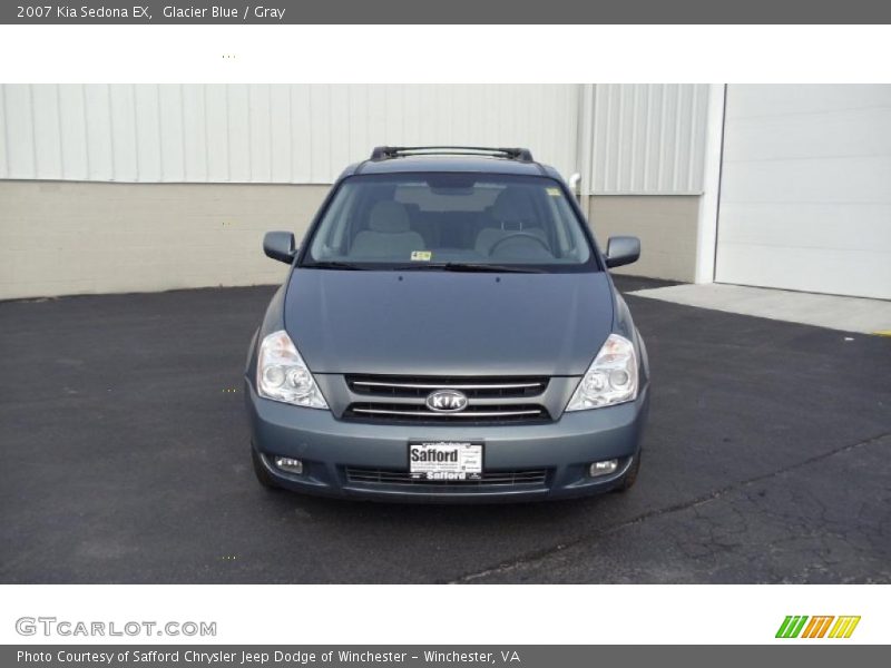 Glacier Blue / Gray 2007 Kia Sedona EX