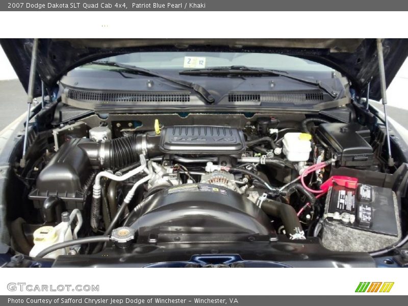  2007 Dakota SLT Quad Cab 4x4 Engine - 3.7 Liter SOHC 12-Valve PowerTech V6