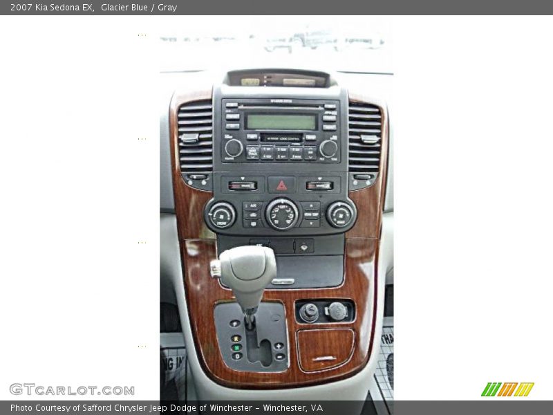 Glacier Blue / Gray 2007 Kia Sedona EX