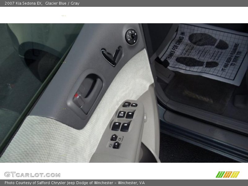 Glacier Blue / Gray 2007 Kia Sedona EX