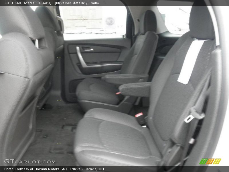 Quicksilver Metallic / Ebony 2011 GMC Acadia SLE AWD