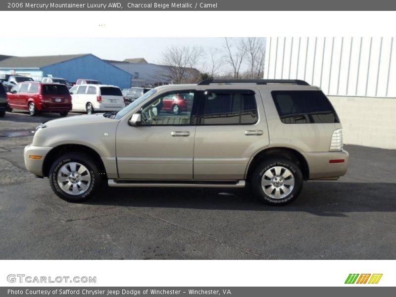 Charcoal Beige Metallic / Camel 2006 Mercury Mountaineer Luxury AWD