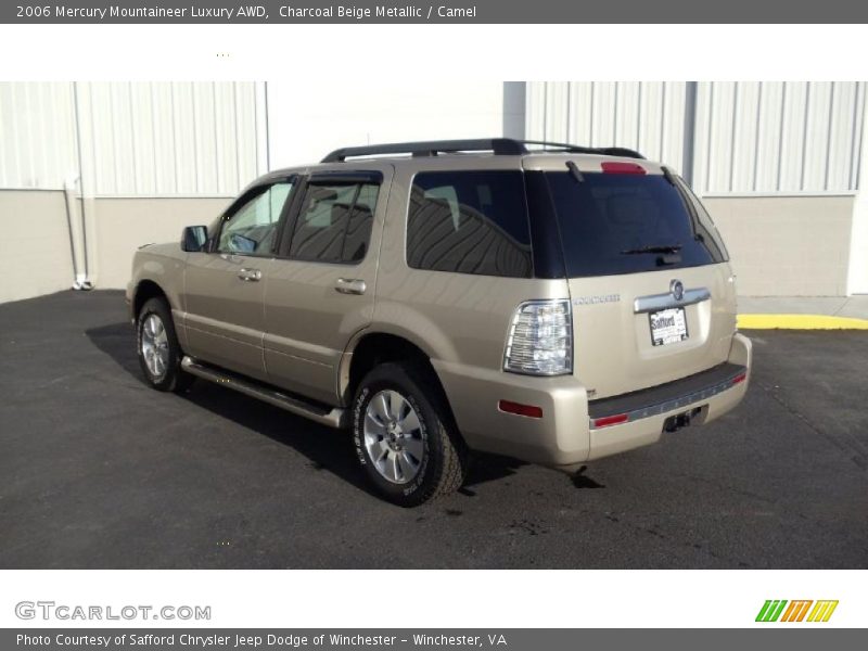 Charcoal Beige Metallic / Camel 2006 Mercury Mountaineer Luxury AWD