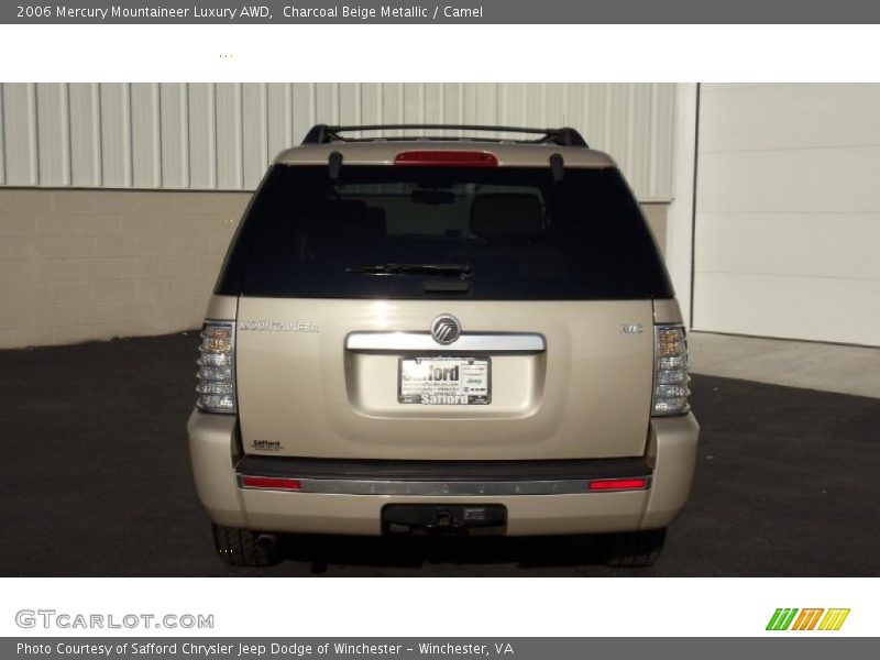 Charcoal Beige Metallic / Camel 2006 Mercury Mountaineer Luxury AWD