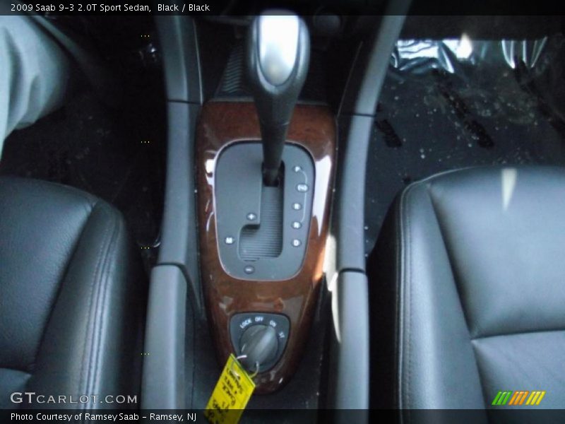 Black / Black 2009 Saab 9-3 2.0T Sport Sedan