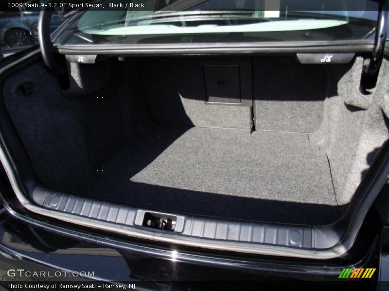 Black / Black 2009 Saab 9-3 2.0T Sport Sedan