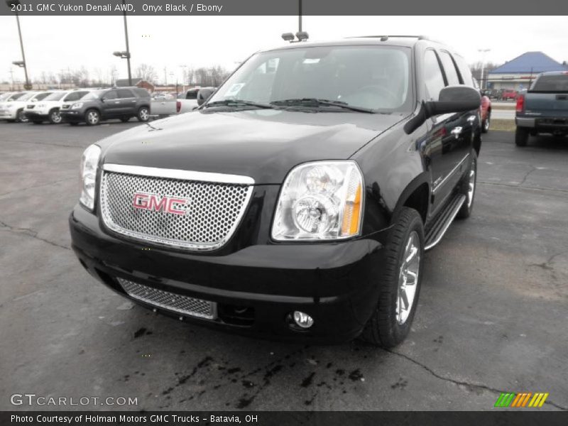 Onyx Black / Ebony 2011 GMC Yukon Denali AWD