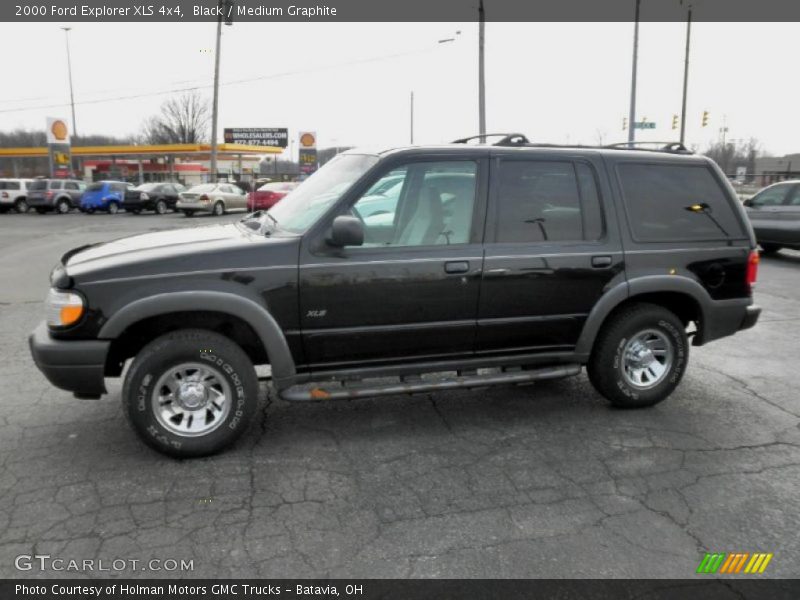 Black / Medium Graphite 2000 Ford Explorer XLS 4x4