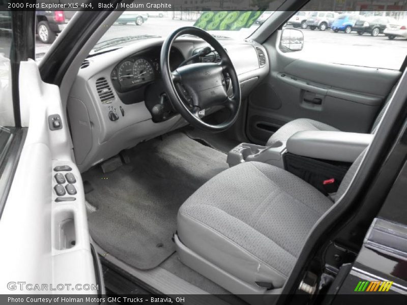 Black / Medium Graphite 2000 Ford Explorer XLS 4x4