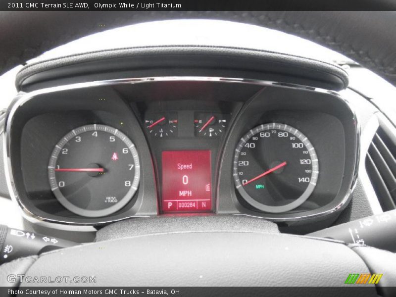Olympic White / Light Titanium 2011 GMC Terrain SLE AWD