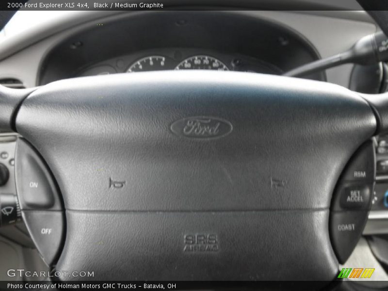 Black / Medium Graphite 2000 Ford Explorer XLS 4x4