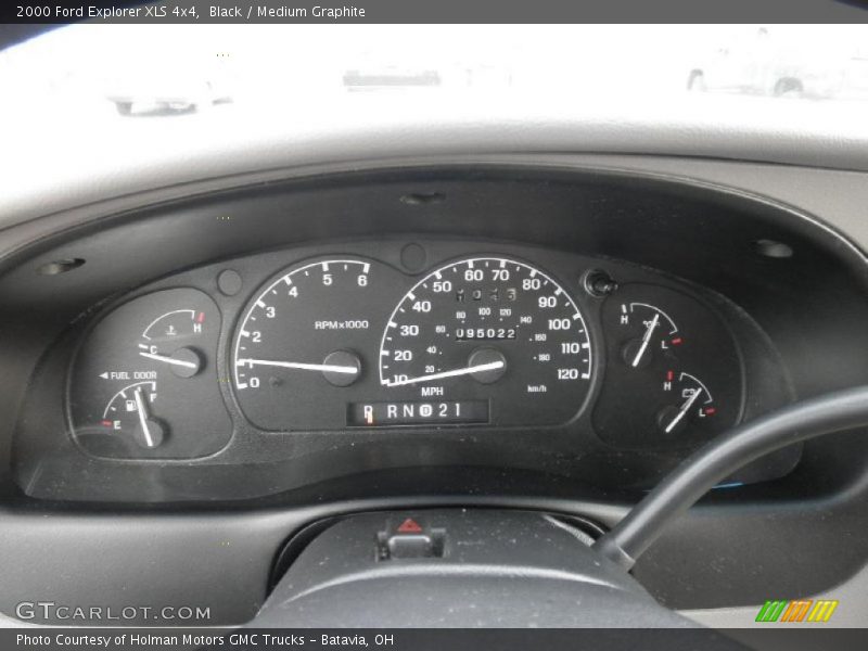 Black / Medium Graphite 2000 Ford Explorer XLS 4x4