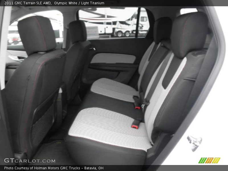  2011 Terrain SLE AWD Light Titanium Interior