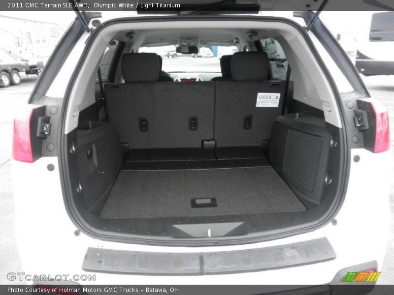  2011 Terrain SLE AWD Trunk