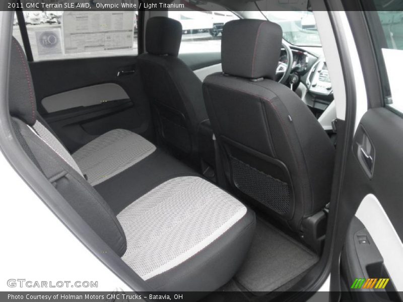  2011 Terrain SLE AWD Light Titanium Interior