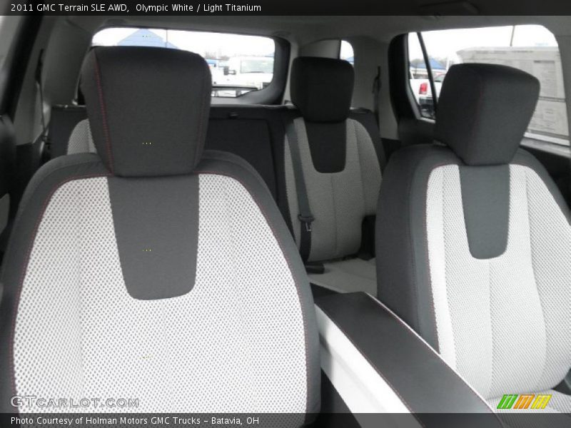  2011 Terrain SLE AWD Light Titanium Interior