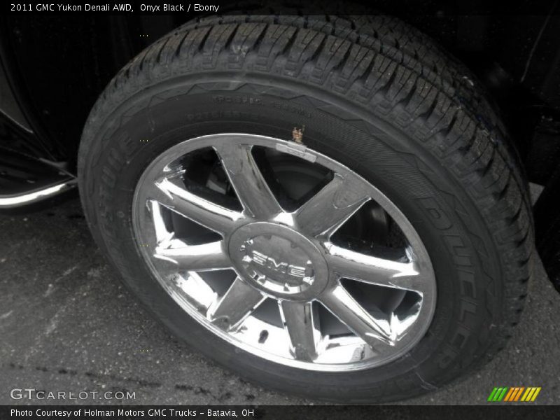 Onyx Black / Ebony 2011 GMC Yukon Denali AWD