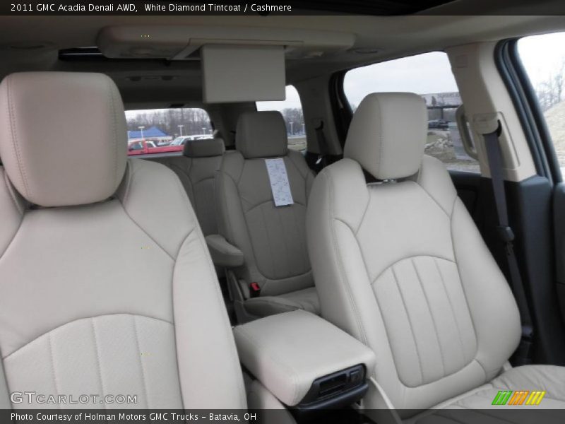White Diamond Tintcoat / Cashmere 2011 GMC Acadia Denali AWD